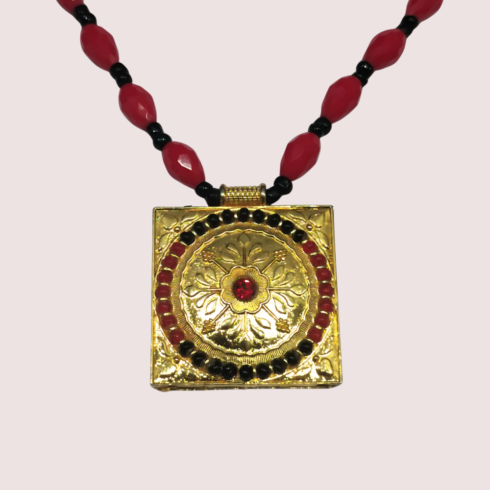 Regal Ruby Radiance Necklace