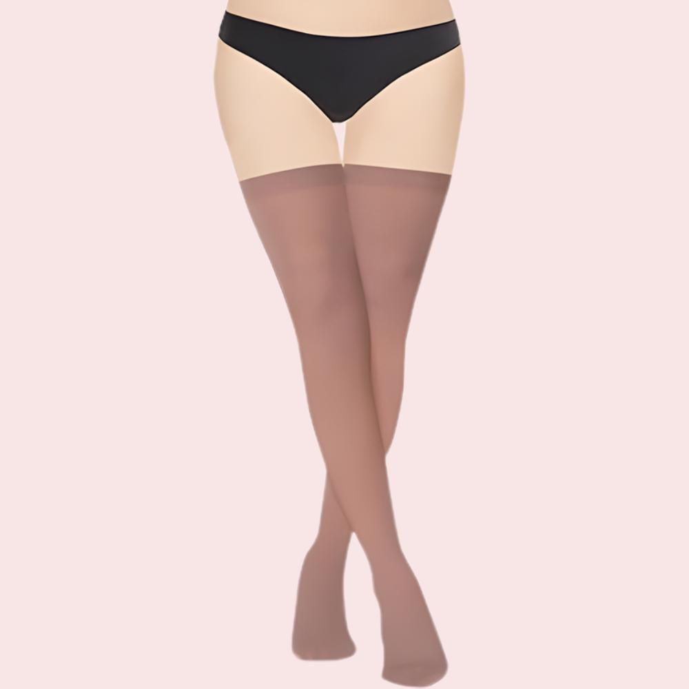 Classic Sheer Stockings – Pack of 2 (Grey &amp; Nude Shades)