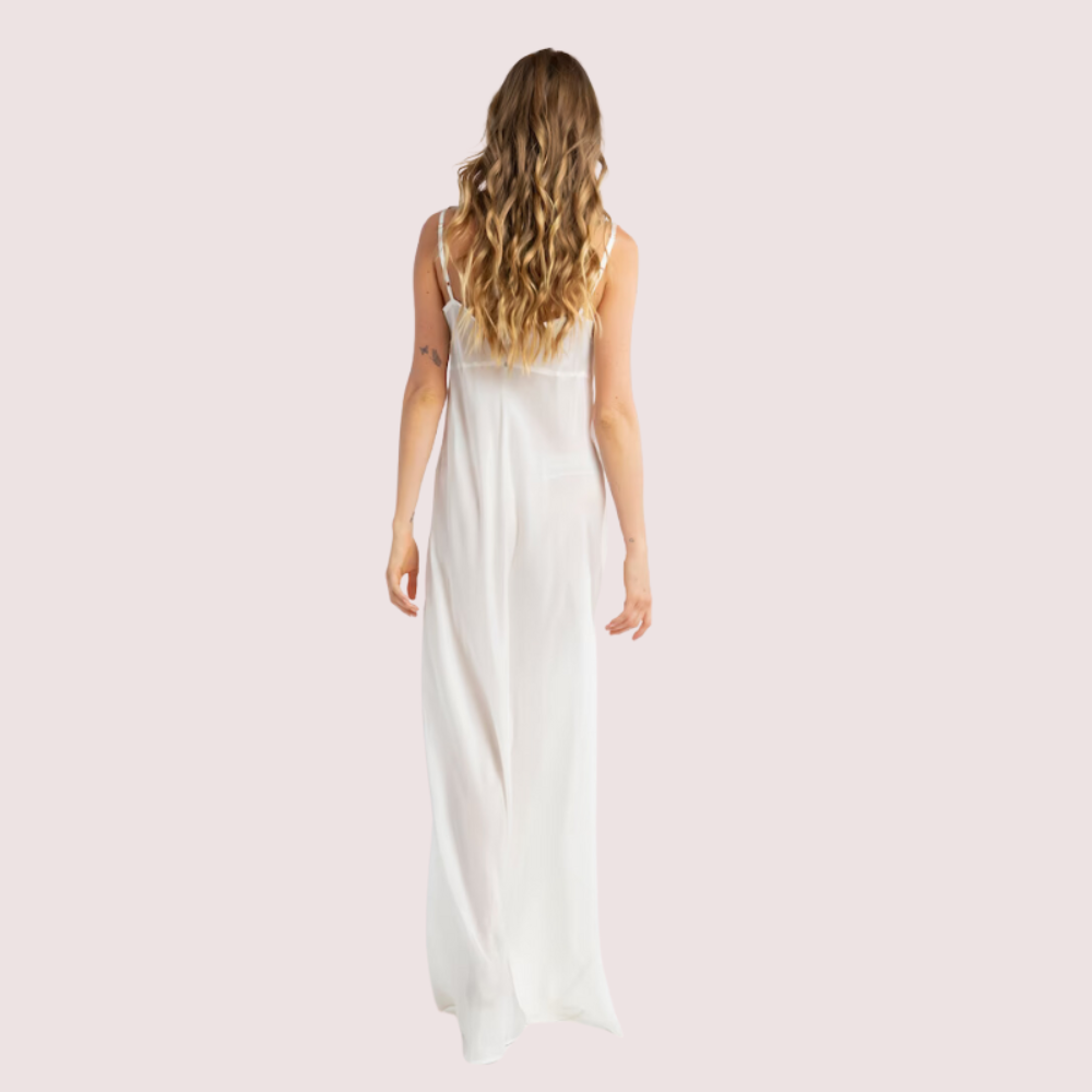 Ethereal Glow Sheer Mesh Slip – Plus Size