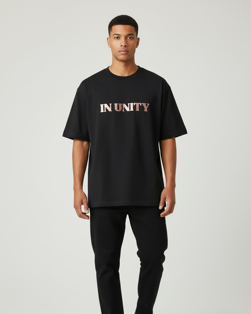 IN UNITY Oversized T-Shirt – Premium Heavyweight Cotton