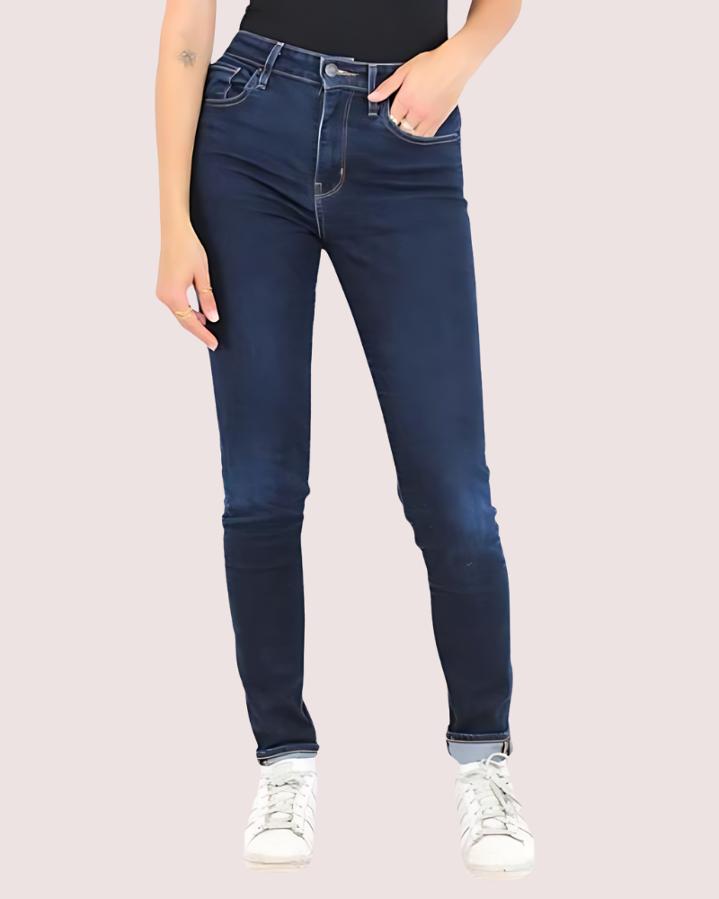 Elegant Women's Skinny Fit Slim Denim Pants