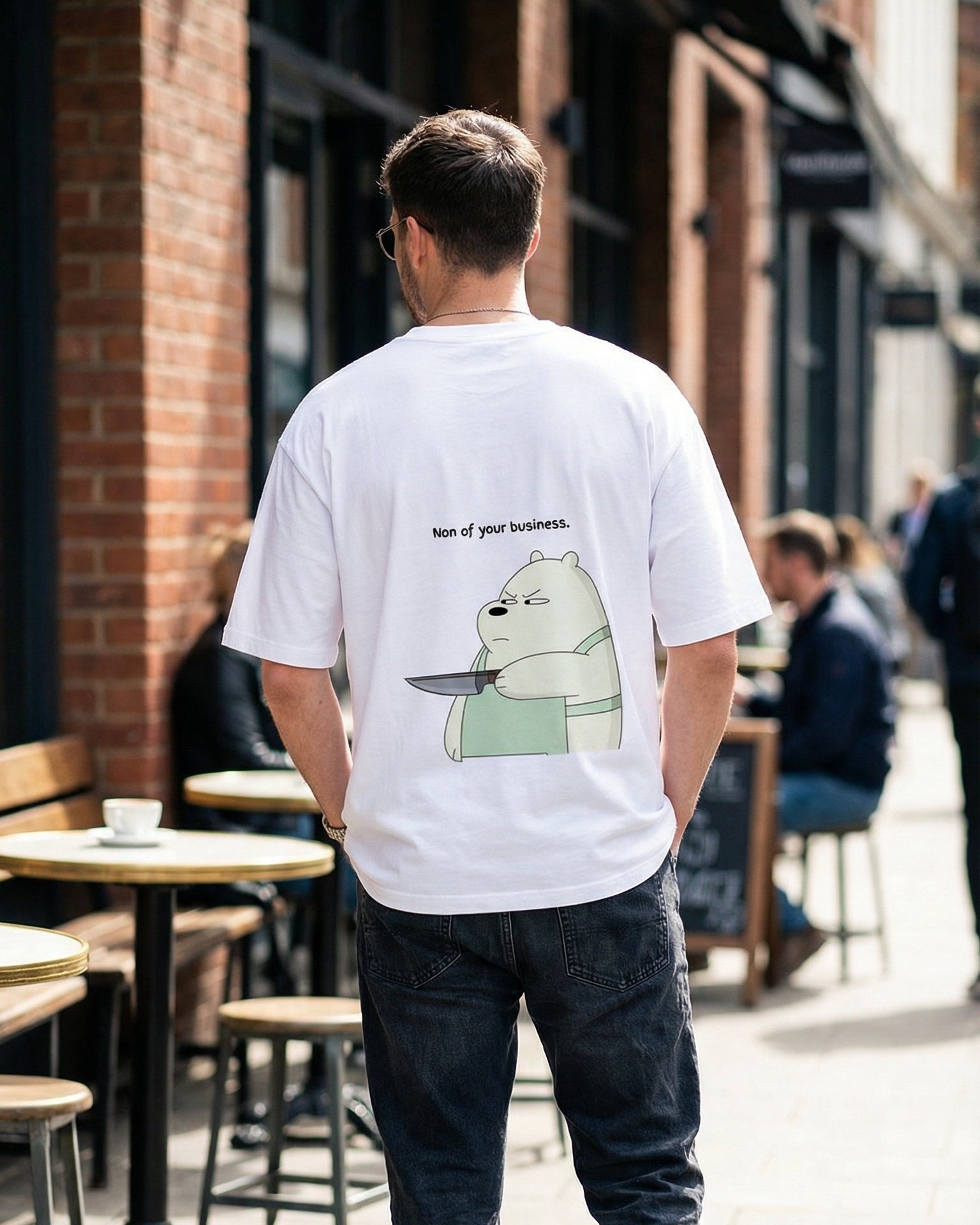 NON OF YOUR BUSINESS Oversized T-Shirt