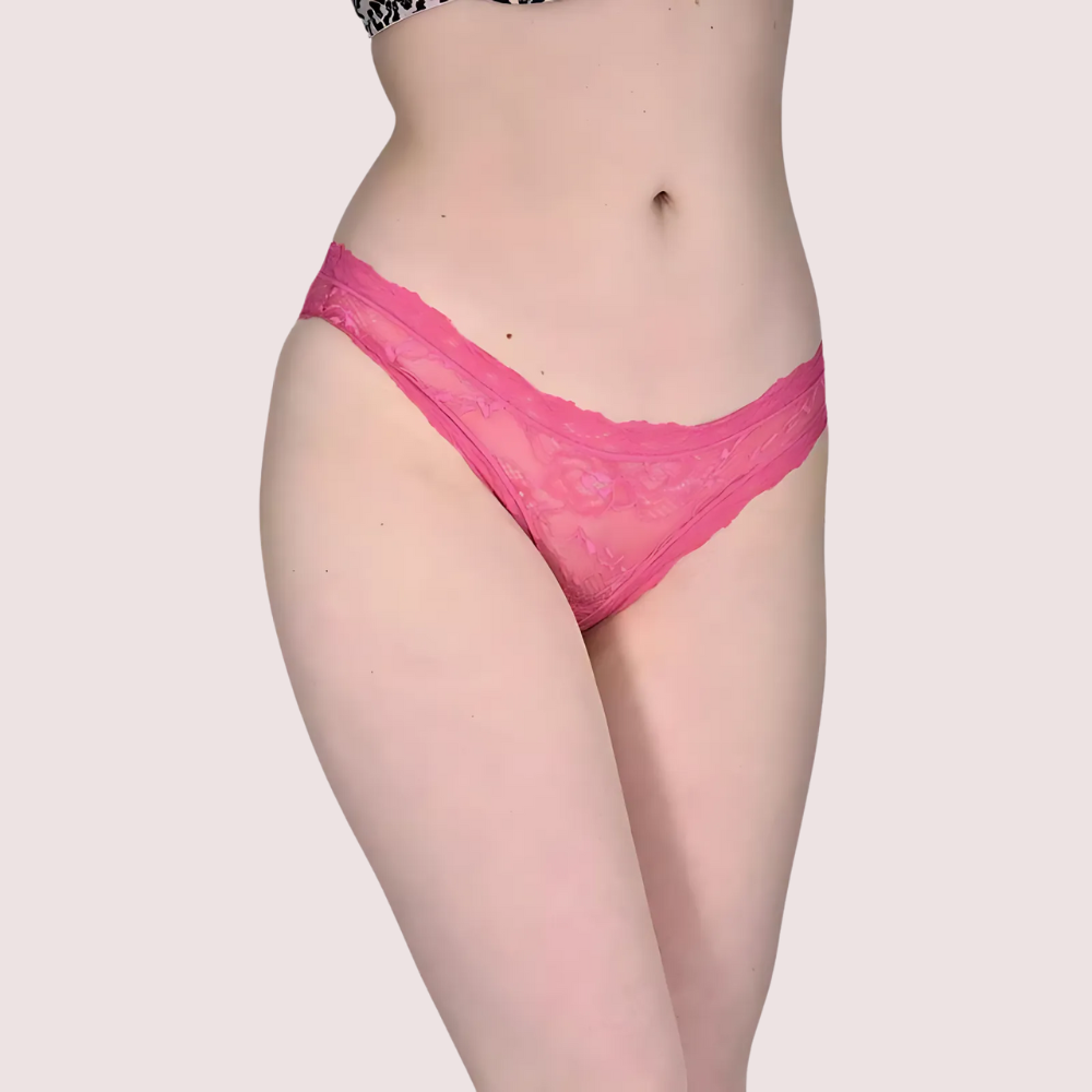 Exclusive French Daina Lace Tanga Panties Luxury Gift Box