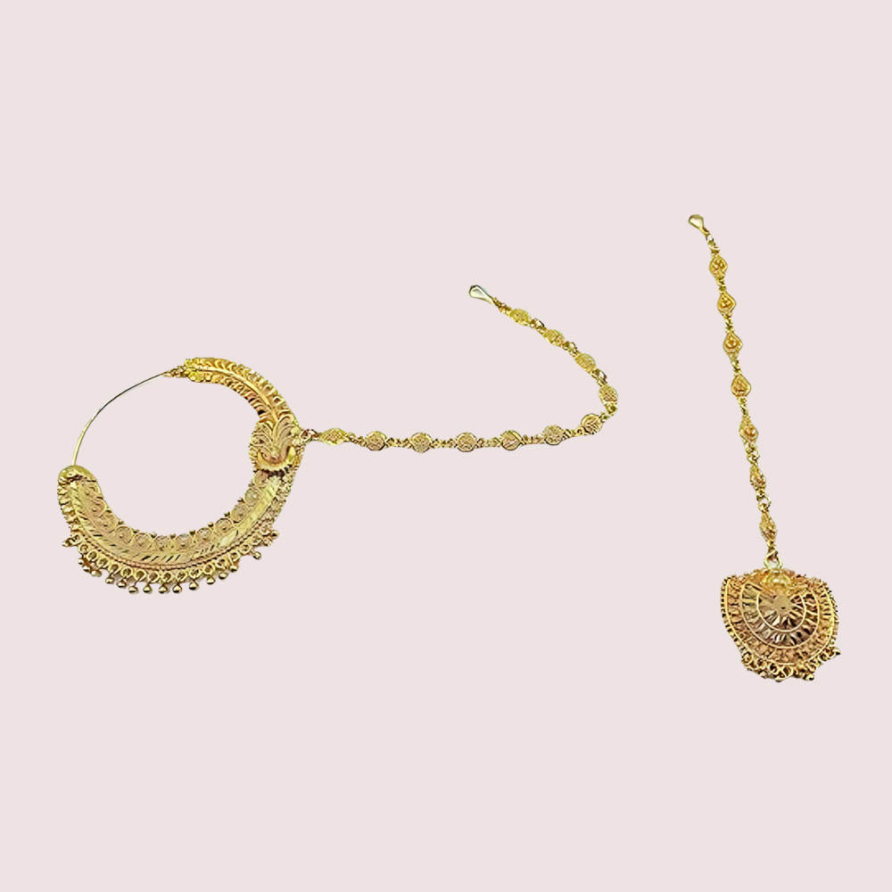 Kumauni Guloband with Nath &amp; Mangtika