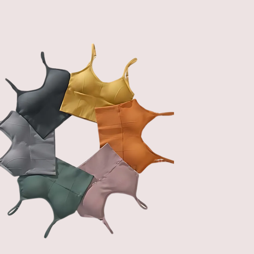 2 Pack Longline Padded support &amp; Lift bra